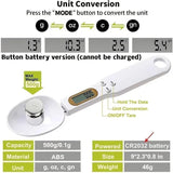 Mini Balança de Cozinha Digital, Balança Eletrônica De Alimentos LCD, Farinha De Cozinha, Leite, Café Em Pó, Peso Medida Colher, 0.1-500g - Minha loja